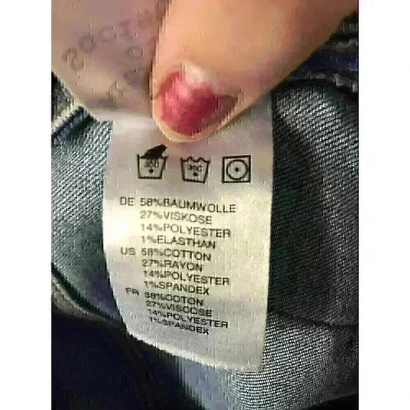 Articles of Society Jeans Size 26 Womens Medium Wash Blue Denim Skinny Jeans - Picture 7 of 8